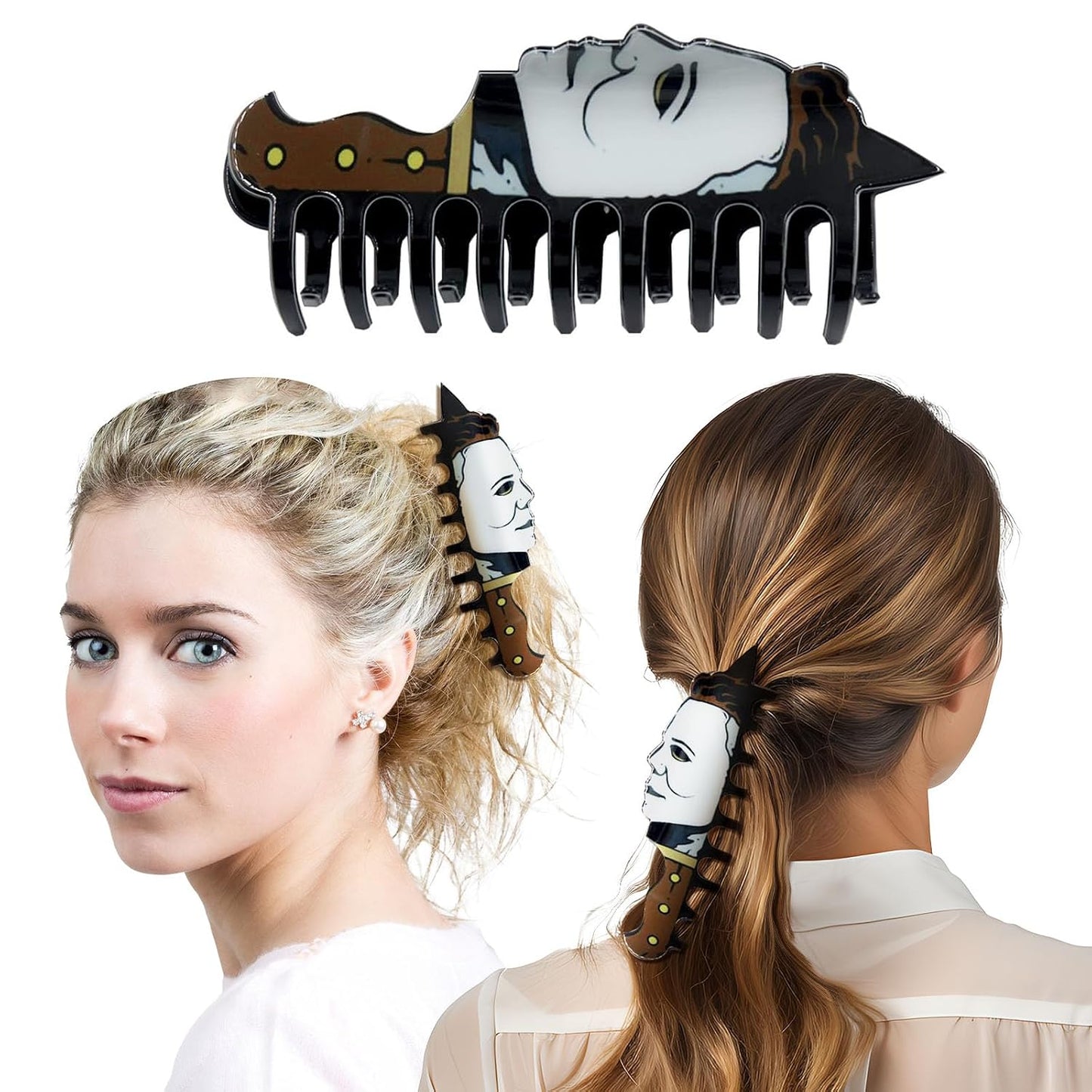 Horror Hair Clips
