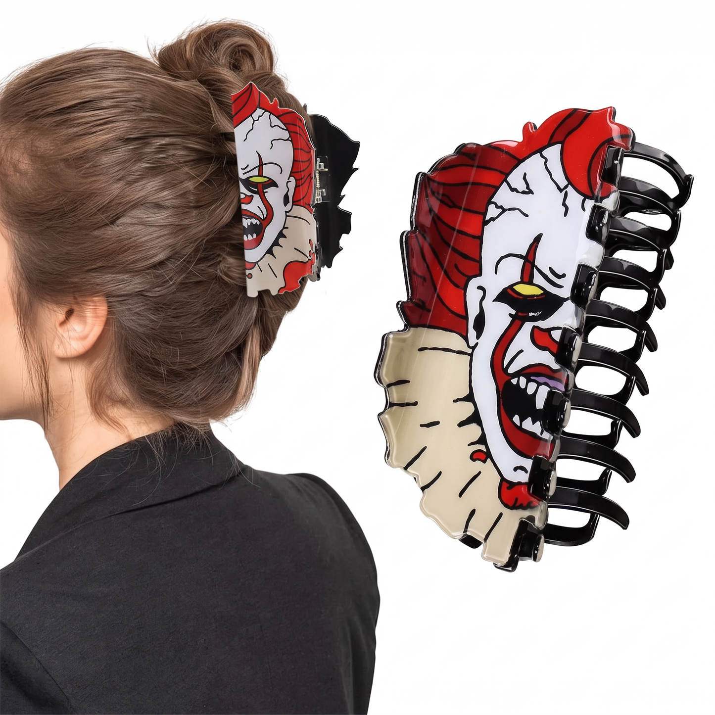 Horror Hair Clips